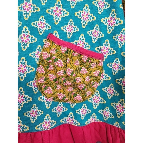 Flit & Flitter Girls Size 3T Pre-school Play Artsy Boho Petal Pink Outfit *Read - Picture 9 of 11